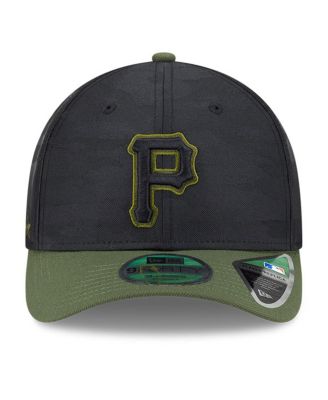 Men's Black Pittsburgh Pirates Player Replica 9FORTY Adjustable Hat