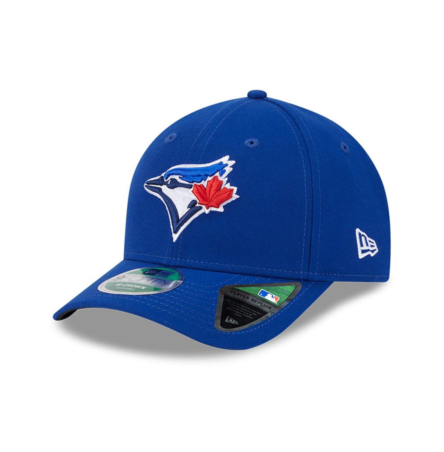 Мужская кепка New Era Royal Toronto Blue Jays Player Replica 9FORTY Adjustable Hat — фото 1