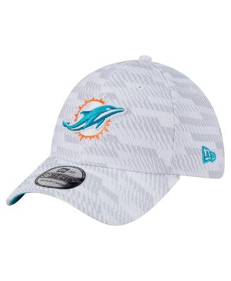 New Era - Men's White Miami Dolphins Gameday Graded 39THIRTY Flex Hat