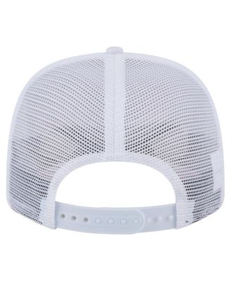 Men's White Las Vegas Raiders Adventure Flamingo Pattern 9SEVENTY Stretch-Snap Hat