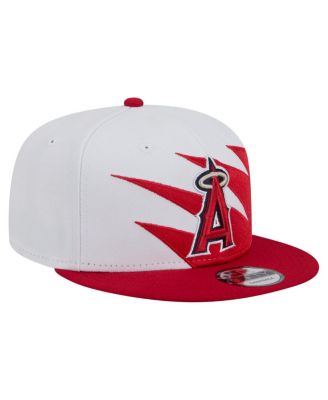 New Era - Men's Red/White Los Angeles Angels Jagged 9FIFTY Snapback Hat