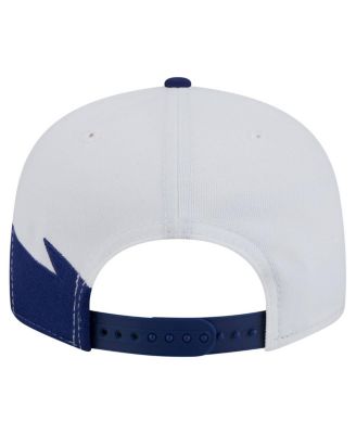 Men's Royal/White Los Angeles Dodgers Jagged 9FIFTY Snapback Hat