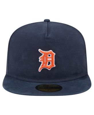 Men's&nbsp;Black Detroit Tigers Championship Side Flag A-Frame 59FIFTY Fitted Hat