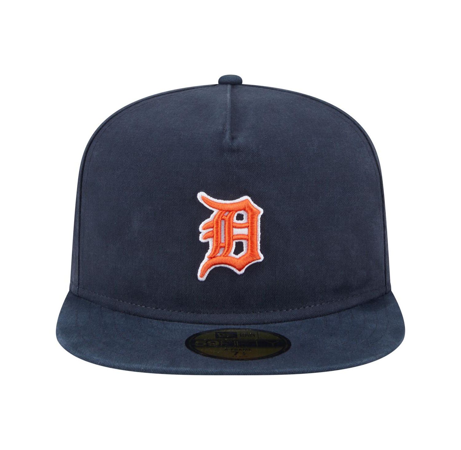 Men's Black Detroit Tigers Championship Side Flag A-Frame 59FIFTY Fitted Hat
