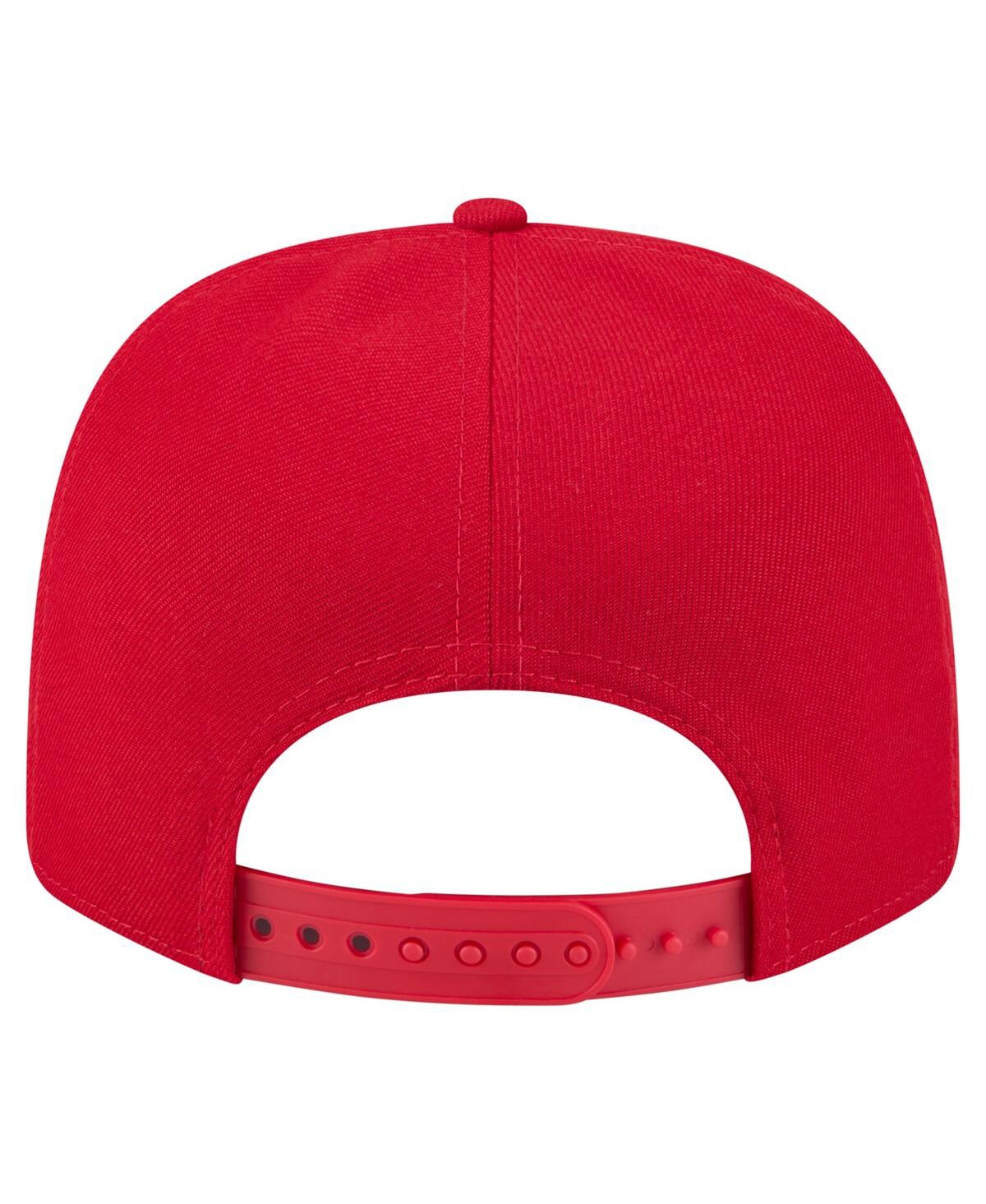 NEW ERA MEN'S RED PHILADELPHIA PHILLIES MULTI-ROPE 9SEVENTY STRETCH-SNAP HAT 
