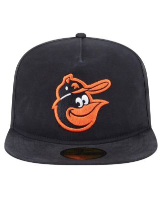 Men's&nbsp;Black Baltimore Orioles Championship Side Flag A-Frame 59FIFTY Fitted Hat