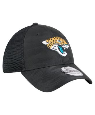 Men's Black Jacksonville Jaguars Active Camo 39THIRTY Flex Hat