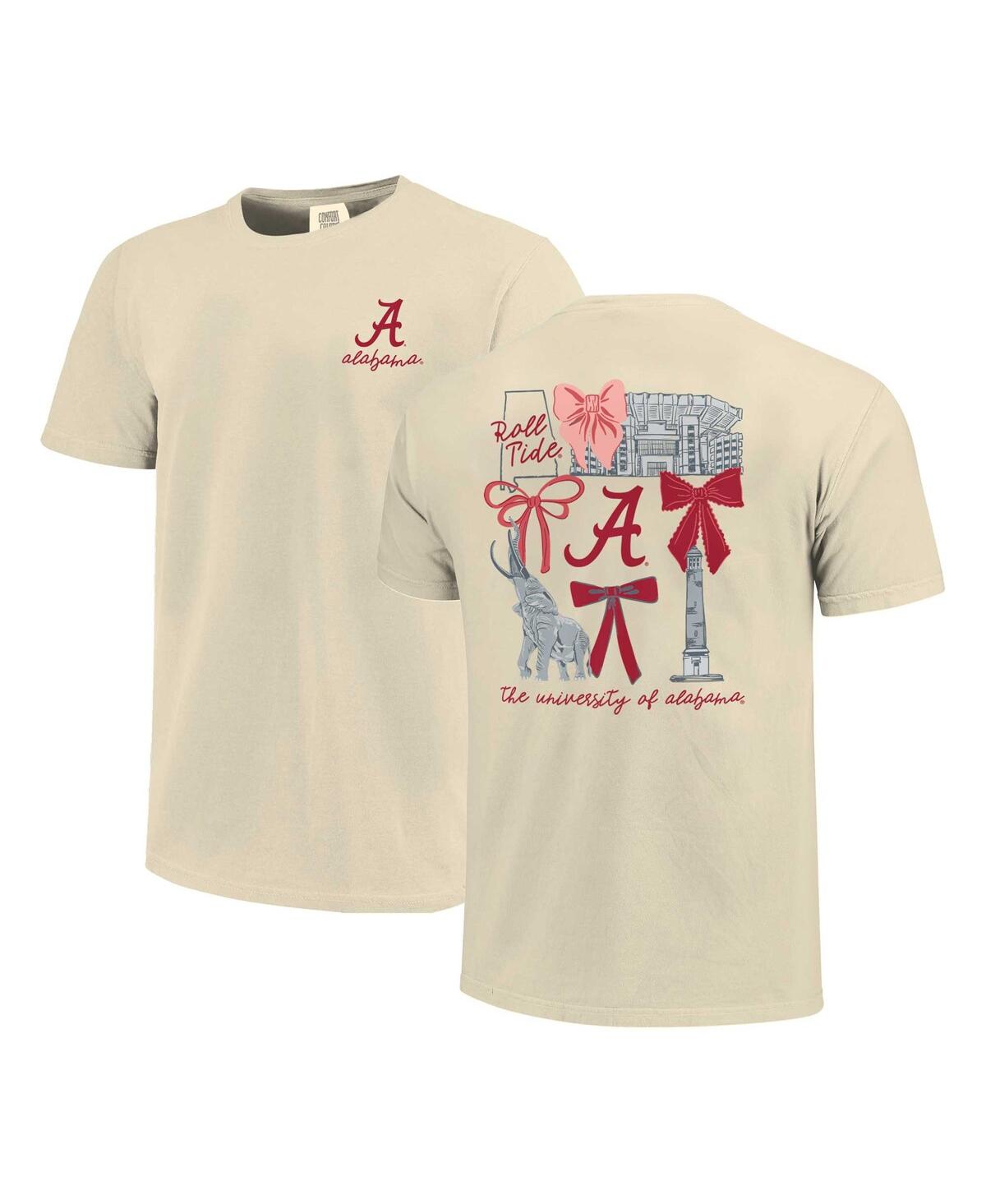 Comfort Colors Women's Natural Alabama Crimson Tide Top In Natural