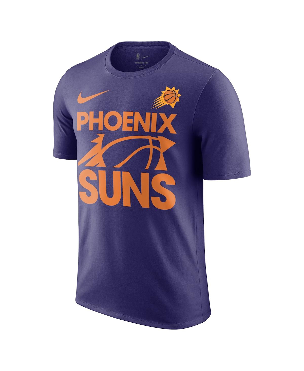 Nike Men's Purple Phoenix Suns Courtside This Is Our Year T-Shirt