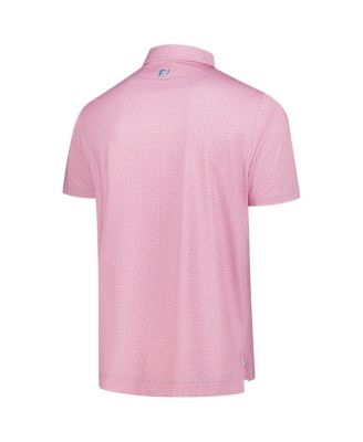 Men's Pink 2025 THE PLAYERS ProDry Citrus Lisle Polo Shirt