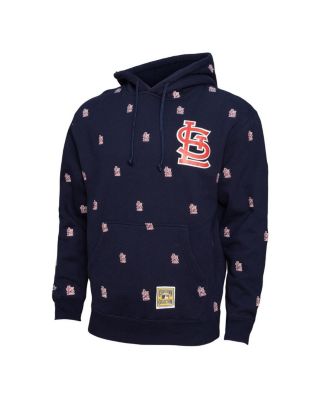 Men's Navy St. Louis Cardinals Repeat Pullover Hoodie