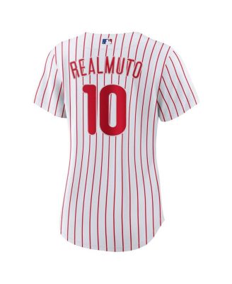 Women's J.T. Realmuto White Philadelphia Phillies Home Replica Jersey