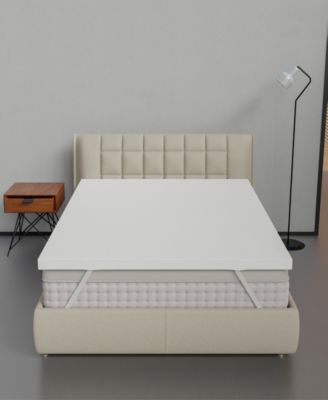 1" Medium Firm Mattress Topper with Breathable Cover, Twin