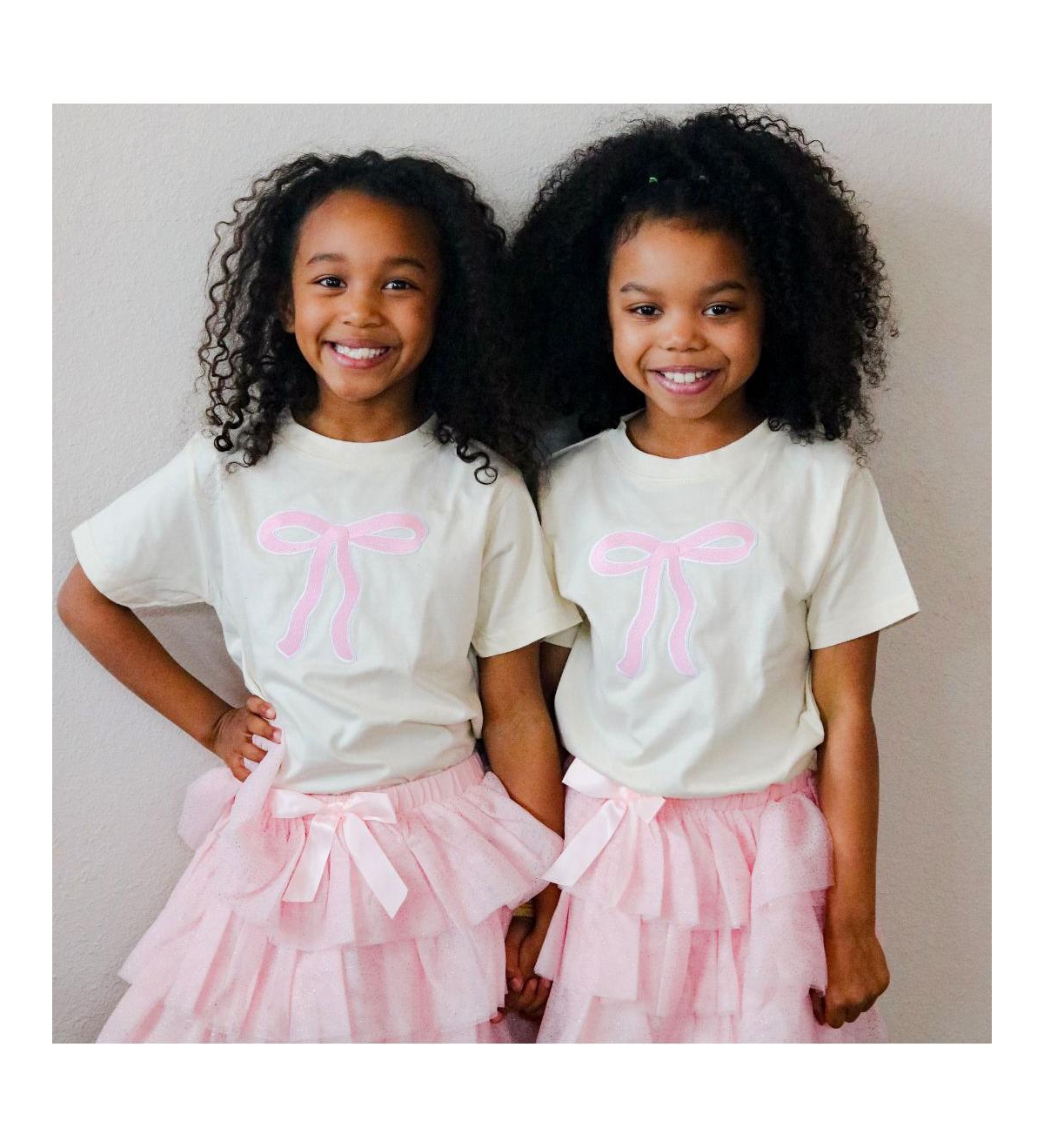 Sweet Wink Baby Girls Coquette Bow Patch Short Sleeve T-Shirt