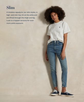 Women's  Mid-Rise Super-Slim Jeans