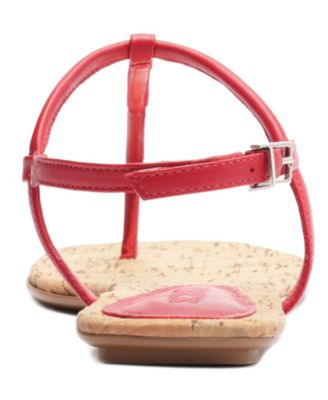 Women's Elsha Round Toe Flat Sandals