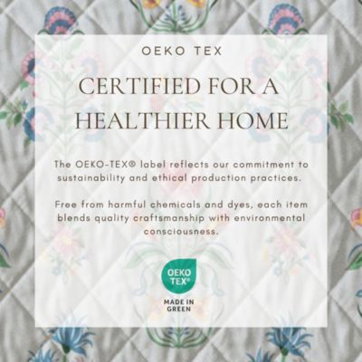 Cotton Stitched Reversible Floral 3 Piece Quilt and Sham Set