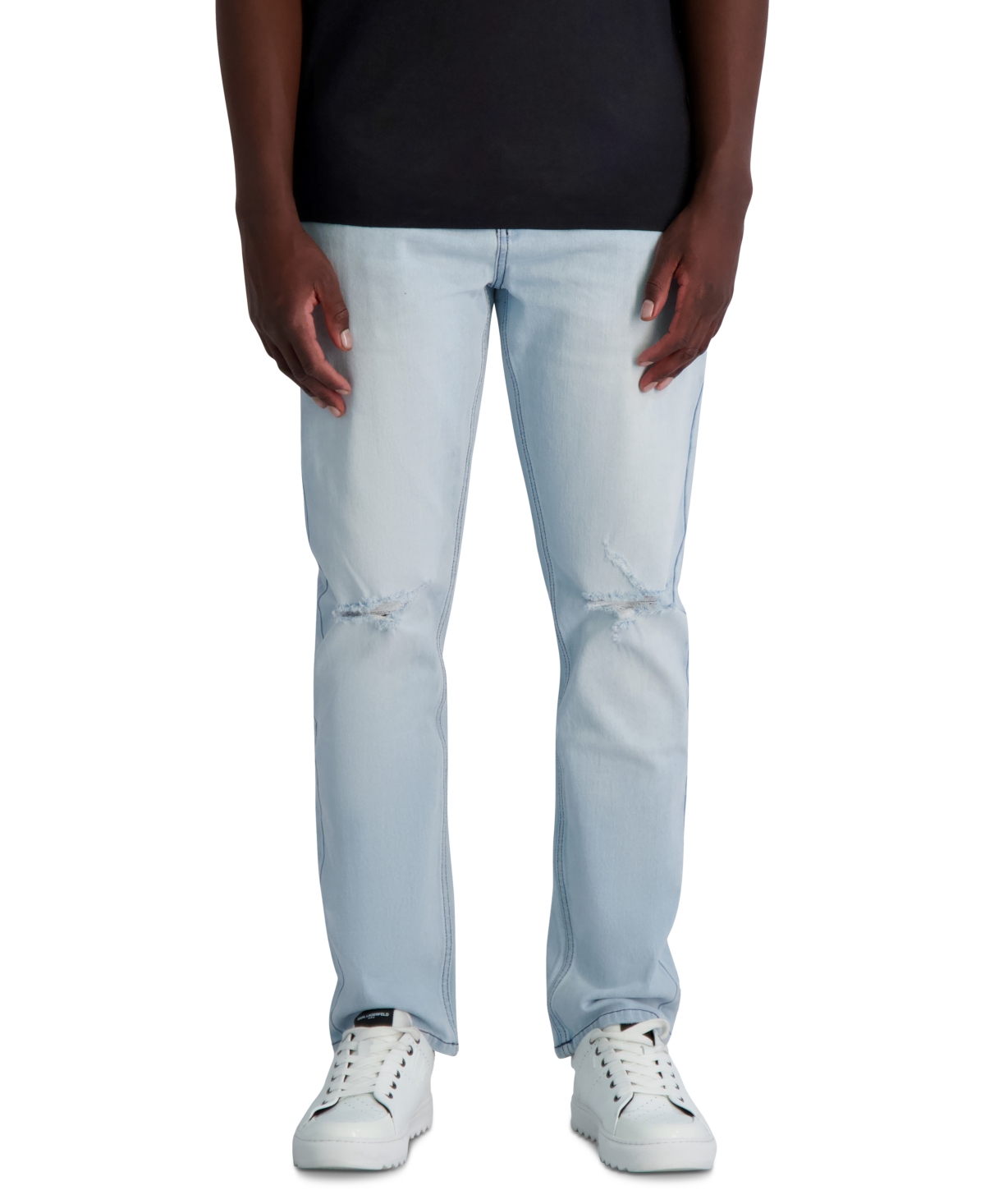 Men's Straight Fit Jeans - Black