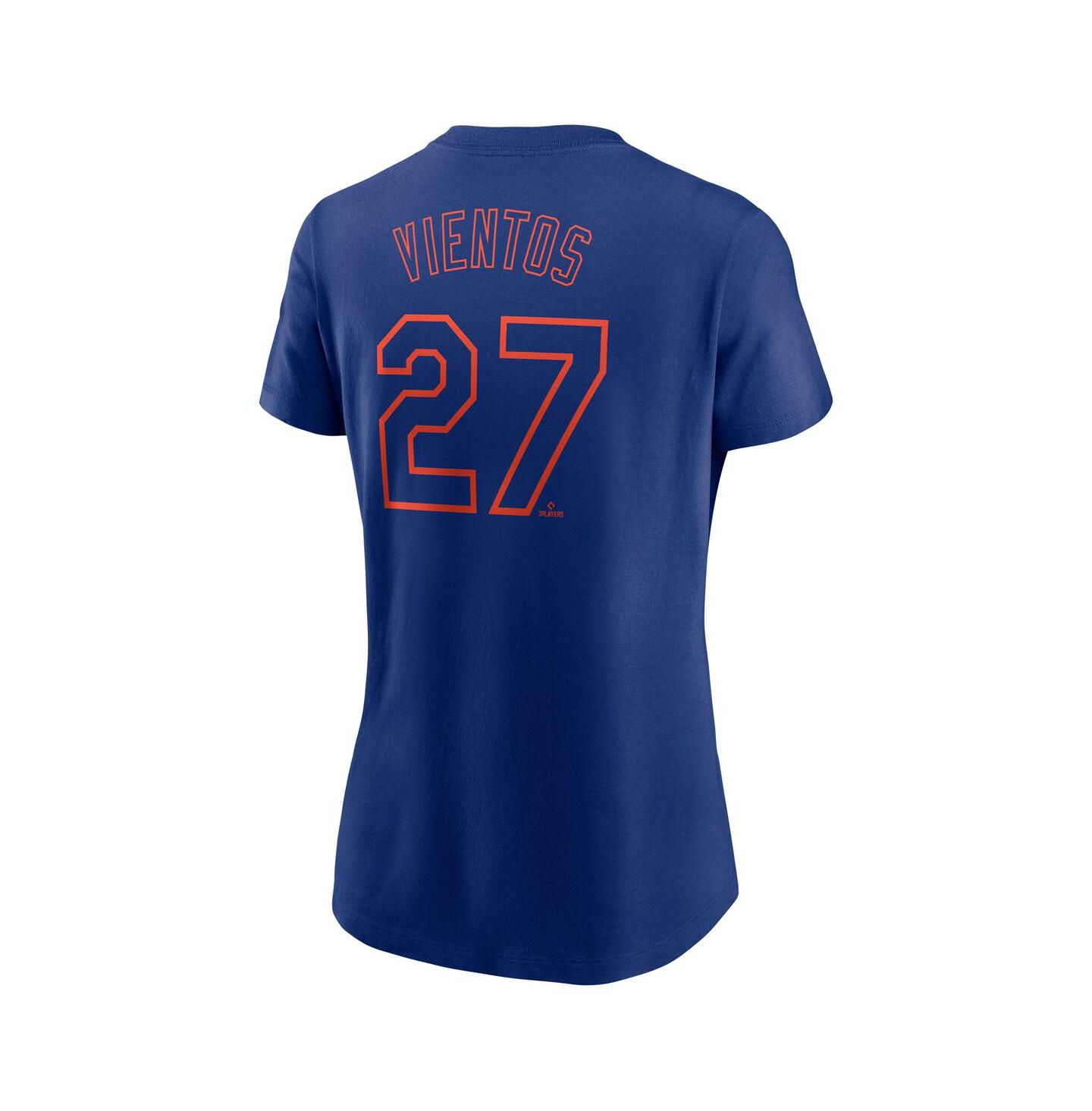 Женская футболка Nike Mark Vientos Royal New York Mets Fuse Name & Number — фото 2
