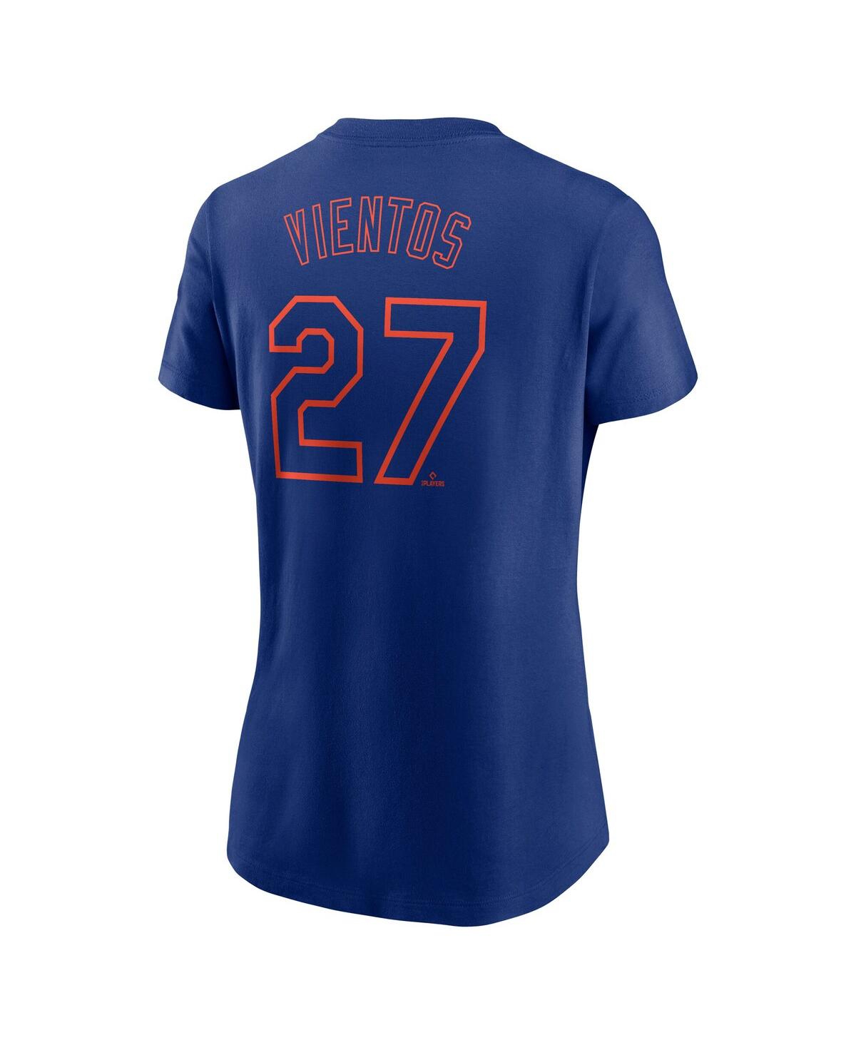 Nike Women's Mark Vientos Royal New York Mets Fuse Name Number T-shirt In Royal