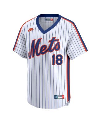 Men's Darryl Strawberry White New York Mets Throwback Cooperstown Collection Limited Jersey