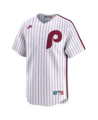 Men's White Philadelphia Phillies Throwback Cooperstown Collection Limited Jersey