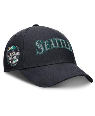 Nike - Men's Navy Seattle Mariners Rise Gaberdine Adjustable Hat