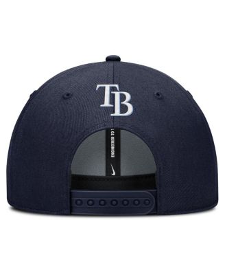 Men's Navy Tampa Bay Rays Rise Gaberdine Adjustable Hat