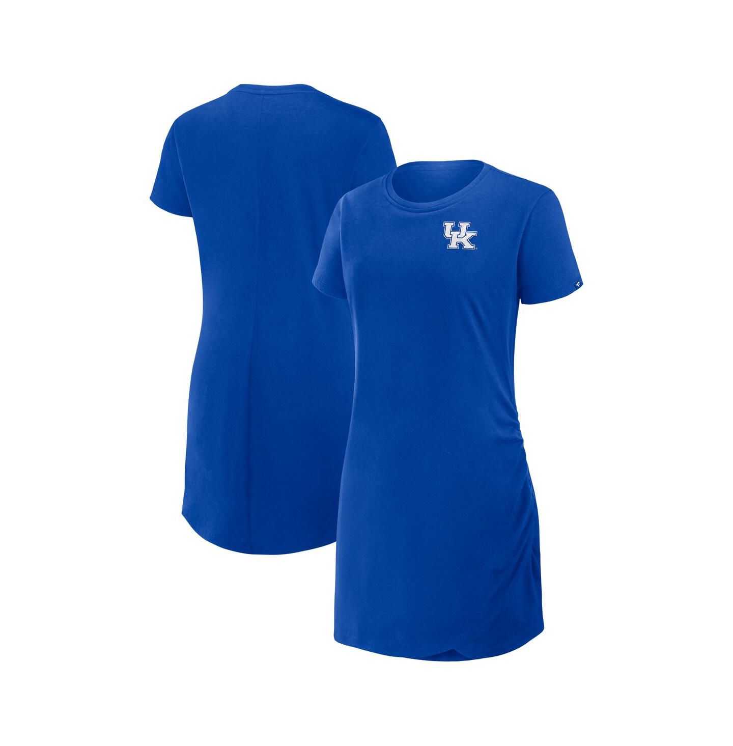 Женское платье Fanatics Royal Kentucky Wildcats Relaxed Fit Drape T-Shirt — фото 1
