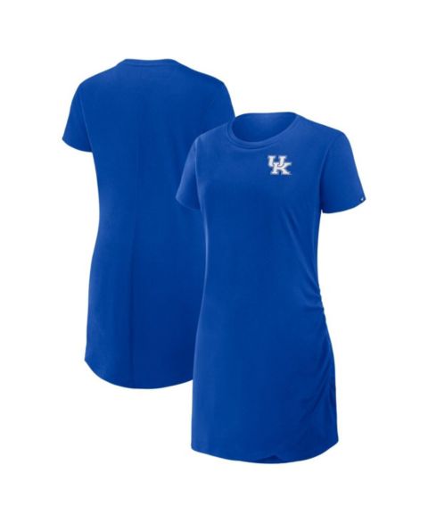 Женское платье Fanatics Royal Kentucky Wildcats Relaxed Fit Drape T-Shirt