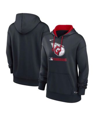 Nike - Women's Navy Cleveland Guardians Authentic Collection Performance Pullover Hoodie