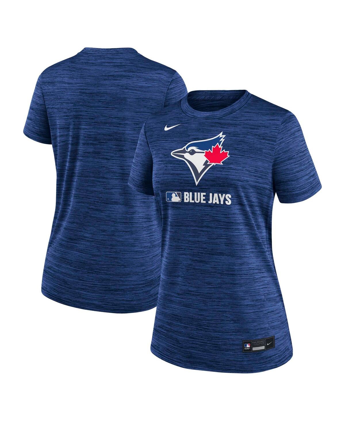 Nike Women's Royal Toronto Blue Jays Authentic Collection Velocity Performance T-shirt In Royal