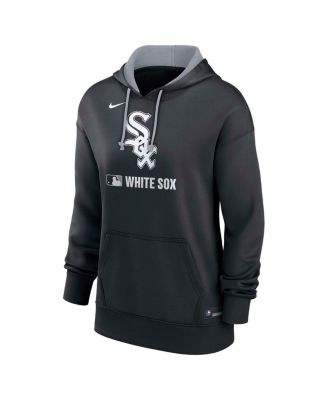 Women's Black Chicago White Sox Authentic Collection Performance Pullover Hoodie