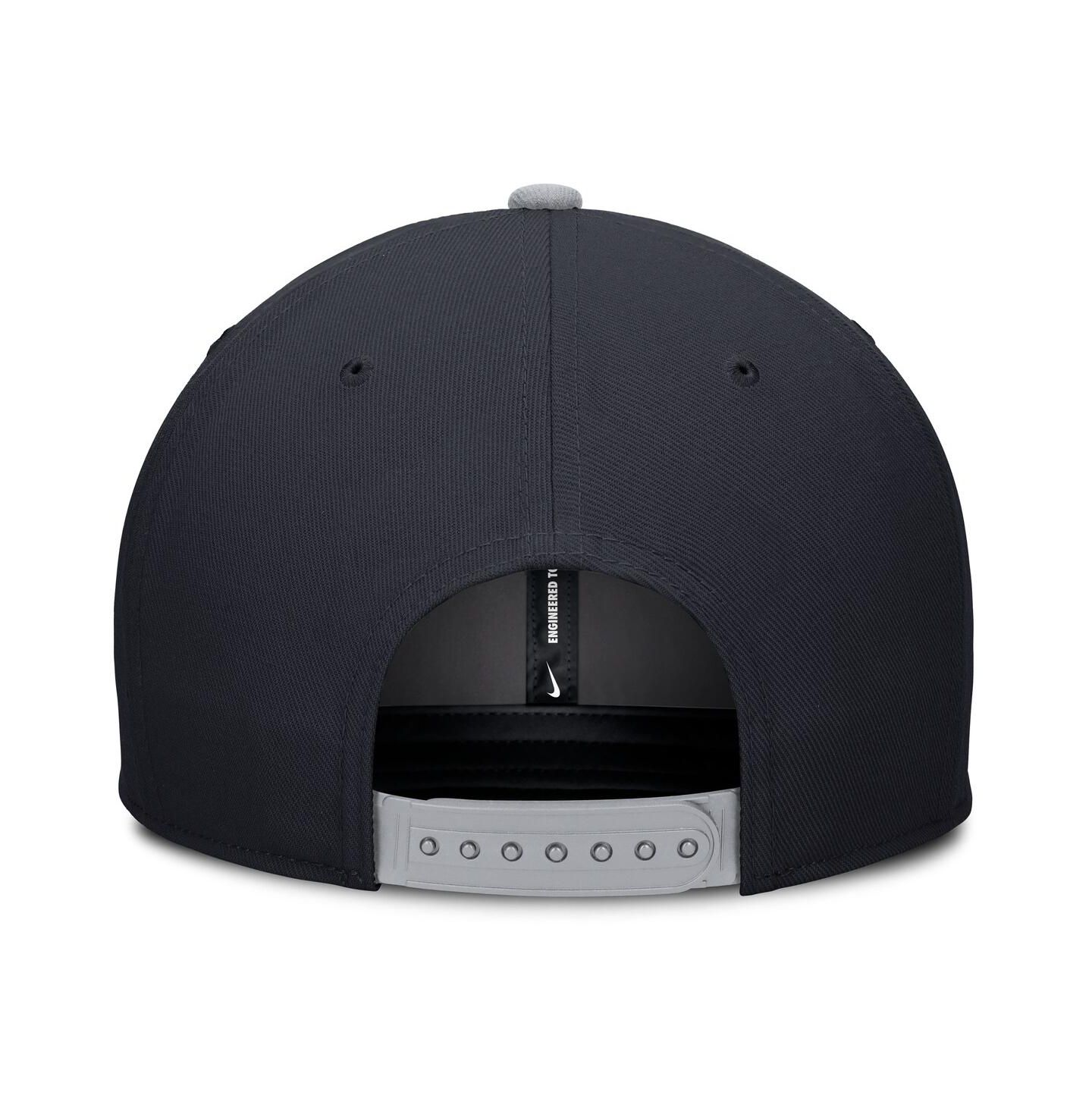 Мужская кепка Nike Navy/Gray New York Yankees Pro Performance Snapback Hat — фото 3