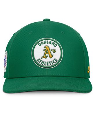 Men's Green Athletics Pro Performance Snapback Hat