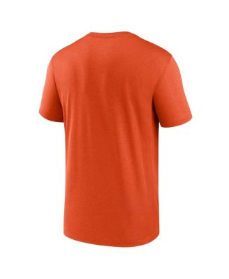 Men's Orange Clemson Tigers Primetime Legend Icon Performance T-Shirt