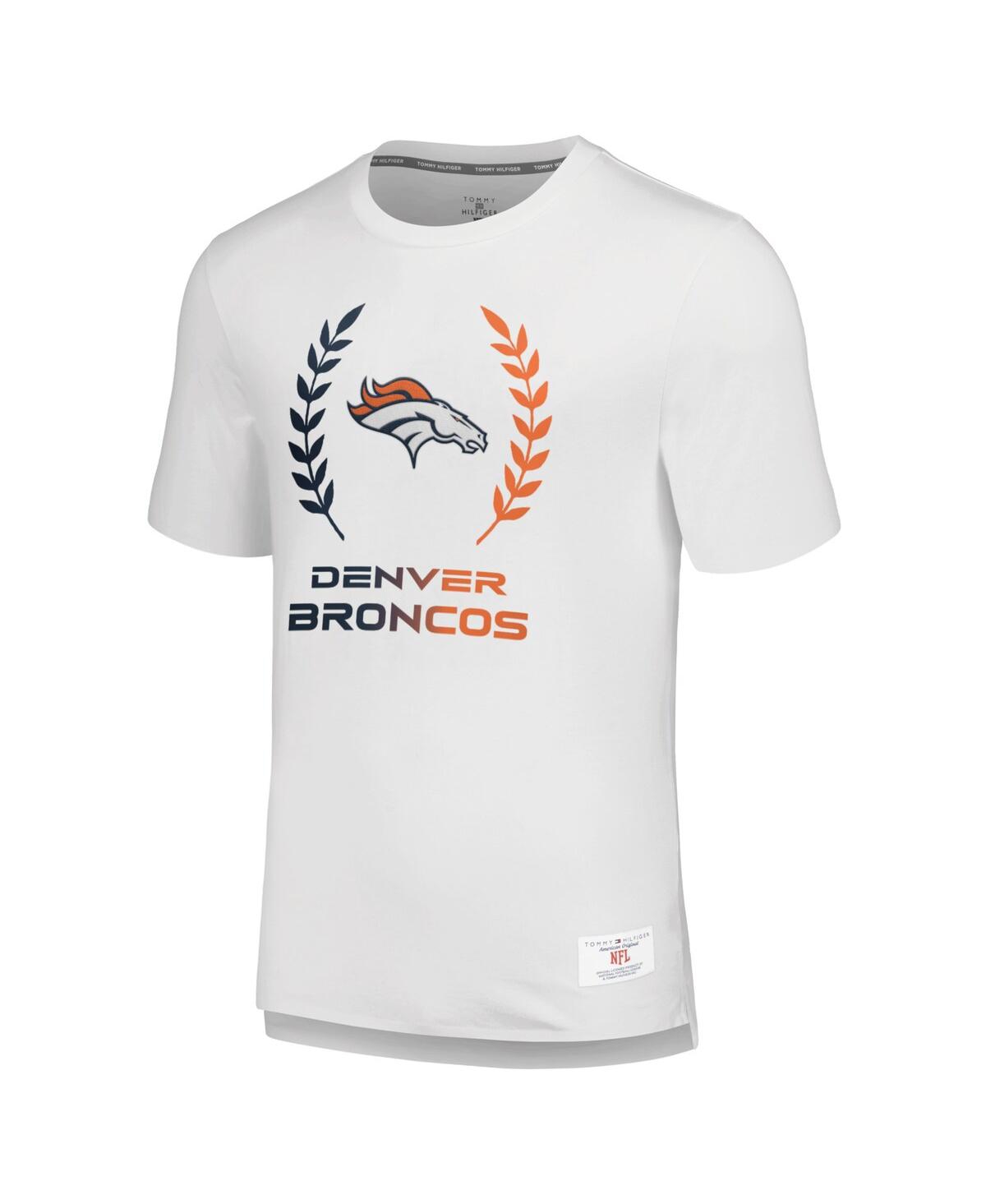 Tommy Hilfiger Men's White Denver Broncos Miles T-shirt In White