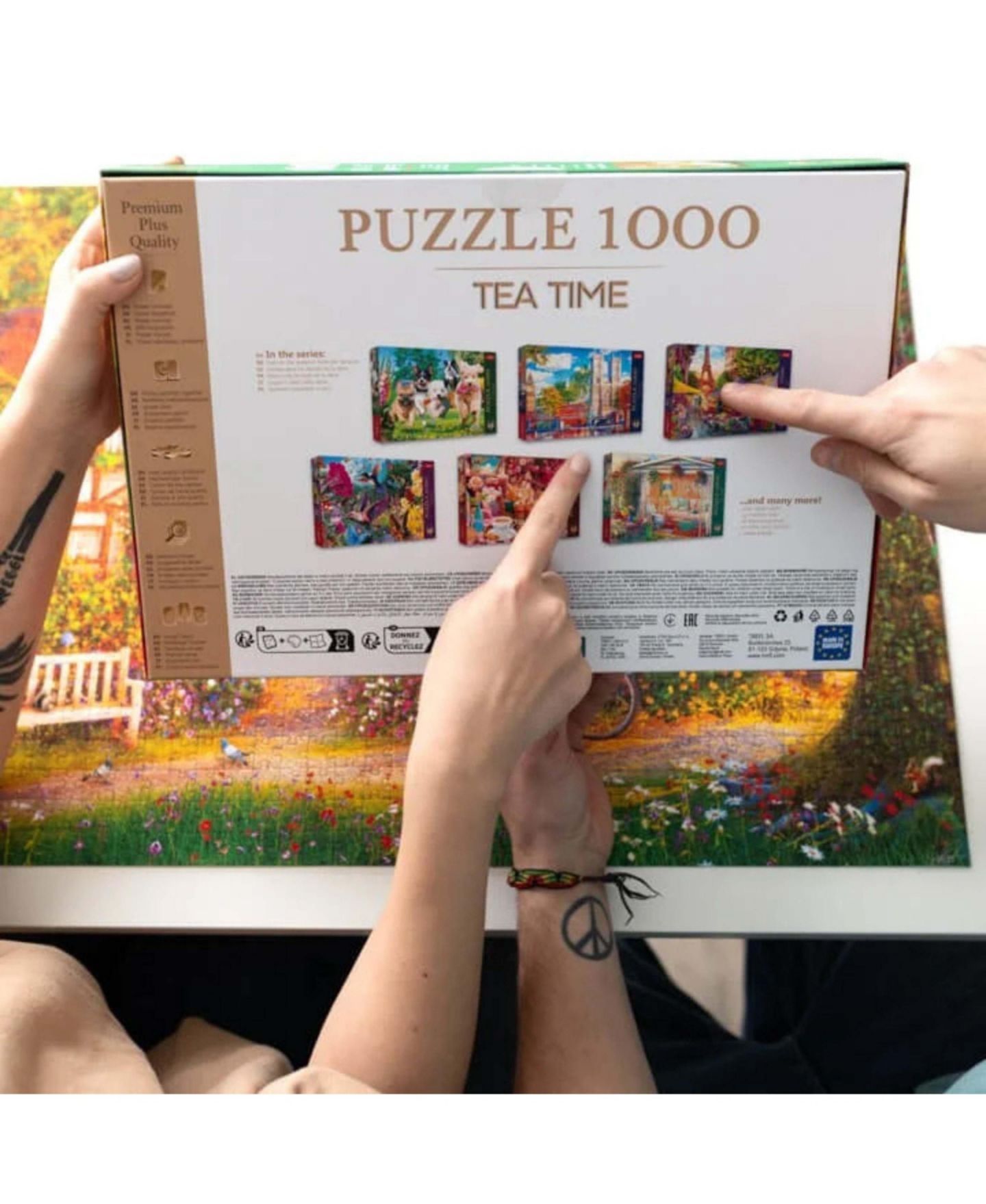 Детский пазл Trefl Here Comes Trouble! 1000-Piece Premium Jigsaw Puzzle, Ages 12+, цвет: Разноцветный — фото 4
