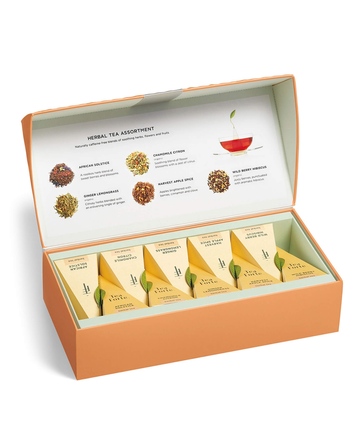 Tea Forte Tea Lovers Triple Play Tea Set, 10 Piece In No Color
