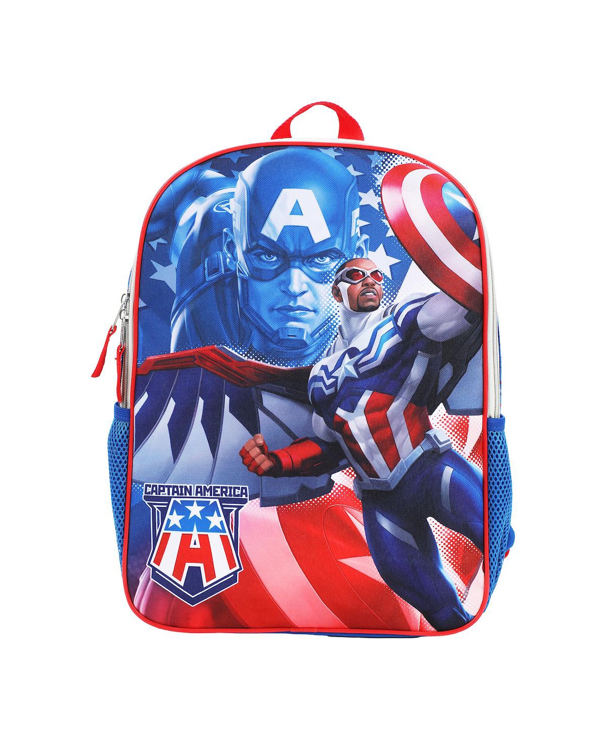 Captain America 16 Cosplay Chest Panel Youth Backpack - Marvel captain america