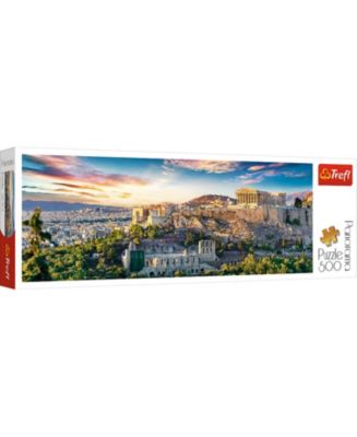 Trefl Red 500 Piece Panorama Puzzle - Acropolis, Athens / Fotolia - Macy's