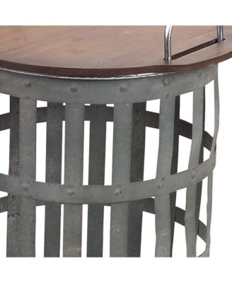 Round Accent Table – Minimalist and Durable Construction