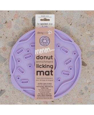 Enrichment Lick Mat: Lilac Donut Delight