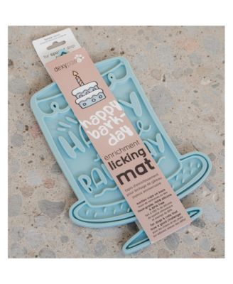 Enrichment Lick Mat: Seafoam Bark Day Bash