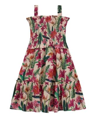 Big Girls Poplin Sleeveless Dress