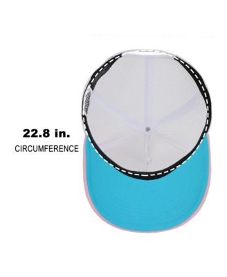 Bros Princess Peach Rhinestone Crown Pink Trucker Hat-OSFA