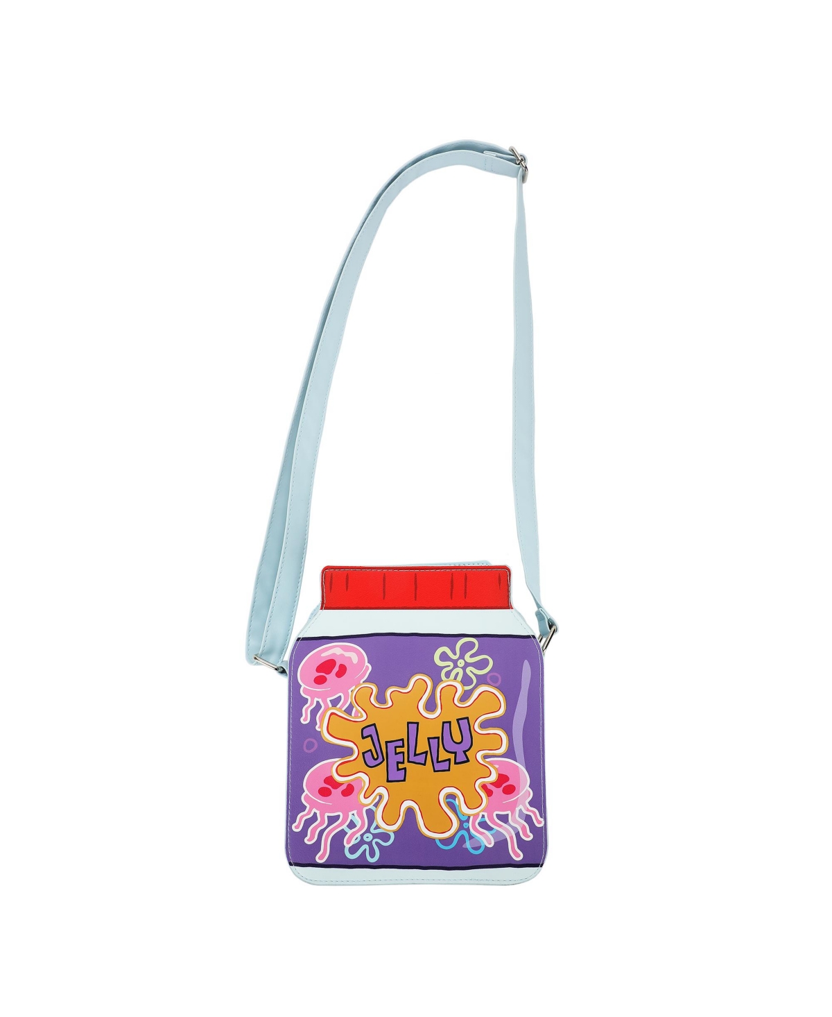 Jelly Jar 12.5&#x22; Women's Crossbody Bag - Spongebob jelly jar