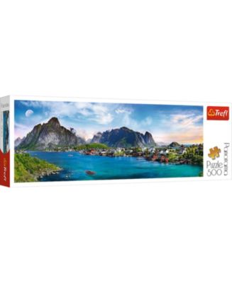 Trefl Red 500 Piece Panorama Puzzle - Lofoten Archipelago, Norway ...