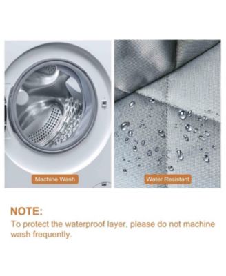 Quilted Pet Front Car Seat Cover: 40" - Grey