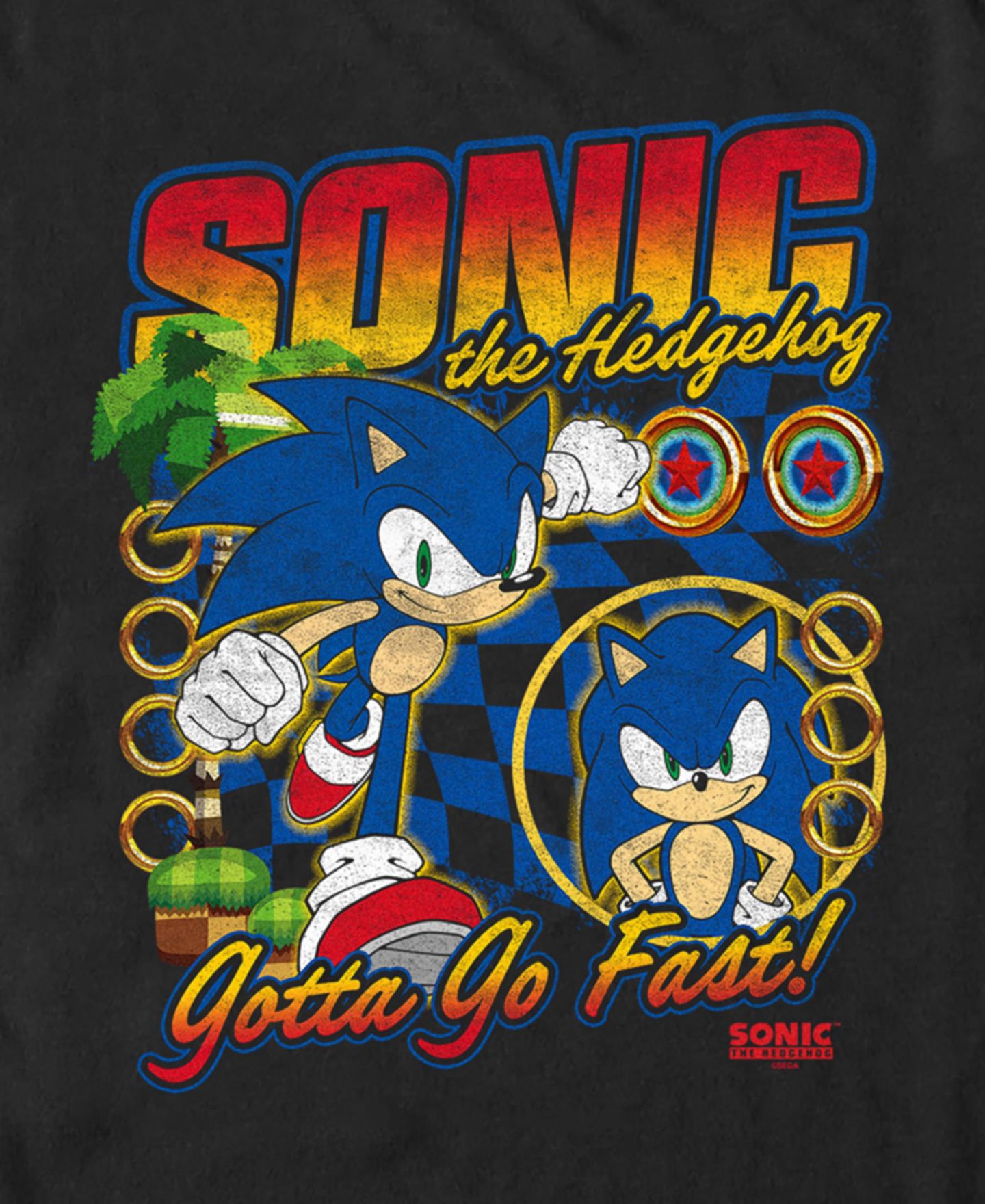 Мужская футболка Fifth Sun Racer Sonic Short Sleeve, цвет: Чёрный — фото 3